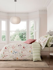 V&A Multi Blythe 100% Cotton Meadow Duvet Cover and Pillowcase Set - Image 1 of 4
