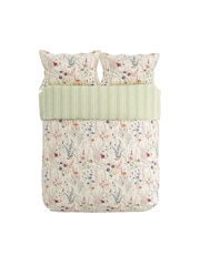 V&A Multi Blythe 100% Cotton Meadow Duvet Cover and Pillowcase Set - Image 3 of 4