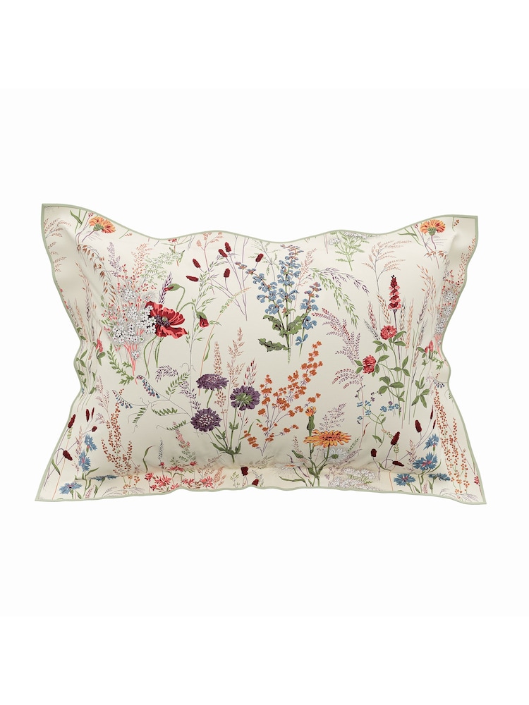 V&A Multi Blythe 100% Cotton Meadow Duvet Cover and Pillowcase Set - Image 4 of 4