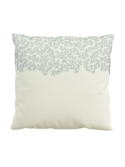 Sanderson Blue Grey Woodland Chorus Square 100% Cotton Pillowcase Pair - Image 3 of 3