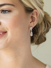 Ivory & Co Gold Harrogate Classic Crystal Drop Earring - Image 3 of 5