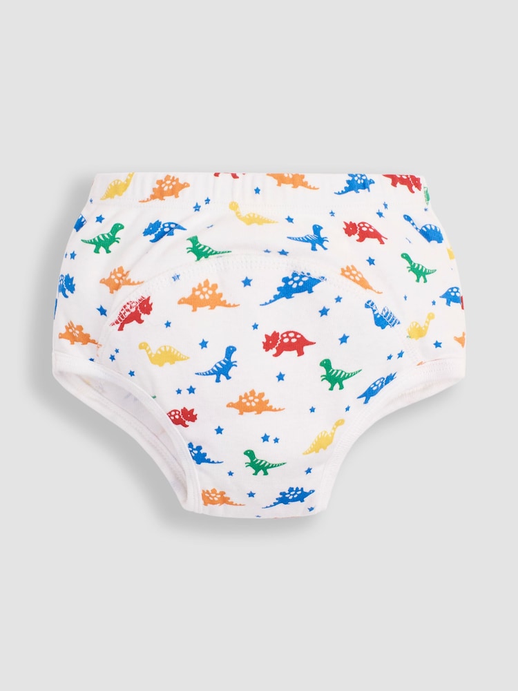 JoJo Maman Bébé Dinosaur 3-Pack Training Pants - Image 4 of 4