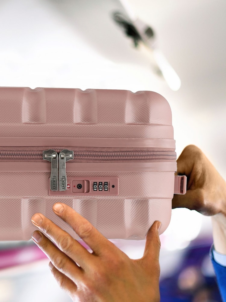 Flight Knight 55x35x20cm 4 Wheel ABS Hard Case Cabin Carry On Hand Luggage - Image 7 of 7