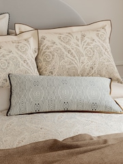 Bedeck of Belfast Charcoal Umma Cushion - Image 1 of 4