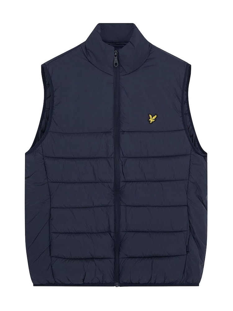 Lyle & Scott Wadded Quilted Gilet - Image 5 of 5