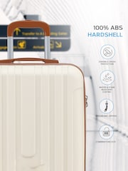 Flight Knight 55x40x20cm Ryanair Priority 8 Wheel ABS Hard Case Cabin Carry On Hand Luggage - Image 3 of 6