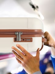Flight Knight 55x40x20cm Ryanair Priority 8 Wheel ABS Hard Case Cabin Carry On Hand Luggage - Image 4 of 6