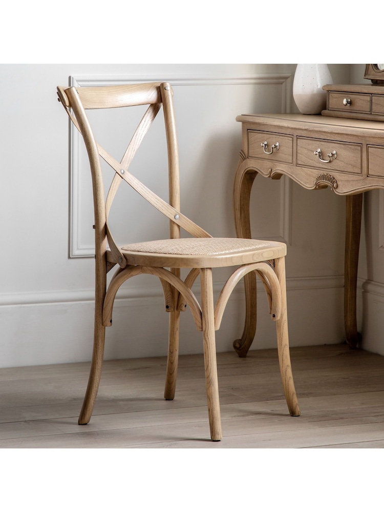 Gallery Home Natural Rattan Boston Chair Set of 2 - Image 1 of 9