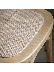 Gallery Home Natural Rattan Boston Chair Set of 2 - Image 4 of 9