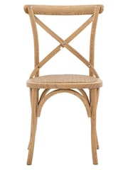 Gallery Home Natural Rattan Boston Chair Set of 2 - Image 5 of 9
