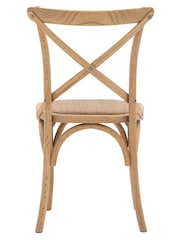 Gallery Home Natural Rattan Boston Chair Set of 2 - Image 6 of 9