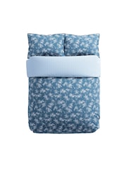 Bedeck of Belfast Chambray 100% Cotton Zayda Duvet Cover and Pillowcase Set - Image 4 of 4