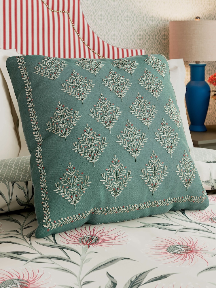 Sanderson Fuchsia Catherinae Cushion - Image 1 of 6