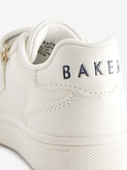 أبيض/أزرق - حذاء رياضي شريط ماركة للأولاد من Baker By Ted Baker - صورة 6 من 6