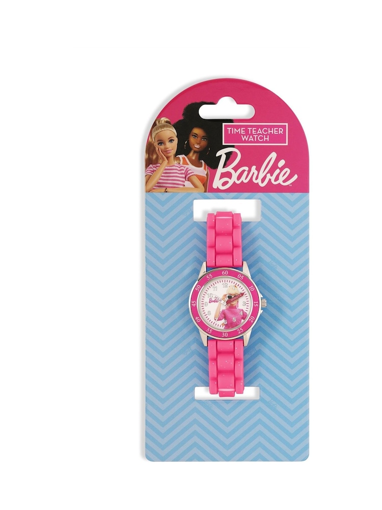 Peers Hardy Pink Barbie Time Teacher Watch - Image 5 of 5