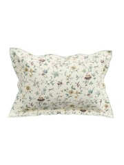 V&A Duck Egg Flora 100% Cotton Duvet Cover and Pillowcase Set - Image 4 of 4