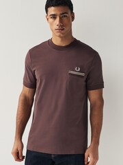 Fred Perry Pocket Detail T-Shirt - Image 1 of 6