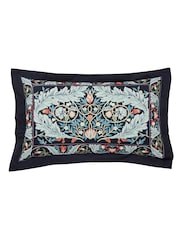 V&A Teal Sea Green Earthly Paradise 100% Cotton Duvet Cover and Pillowcase Set - Image 4 of 4