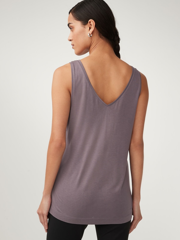 Steel Grey Slouch Vest - Image 2 of 5