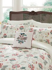 V&A Teal Palampore 100% Cotton Duvet Cover and Pillowcase Set - Image 2 of 5