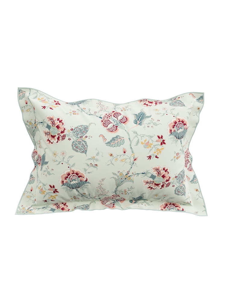 V&A Teal Palampore 100% Cotton Duvet Cover and Pillowcase Set - Image 5 of 5