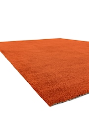 Asiatic Rugs Rust Brown Milo Soft Touch Lustre Rug - Image 2 of 2