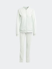 adidas Green 3 Stripe Essentials Tracksuit - Image 6 of 8