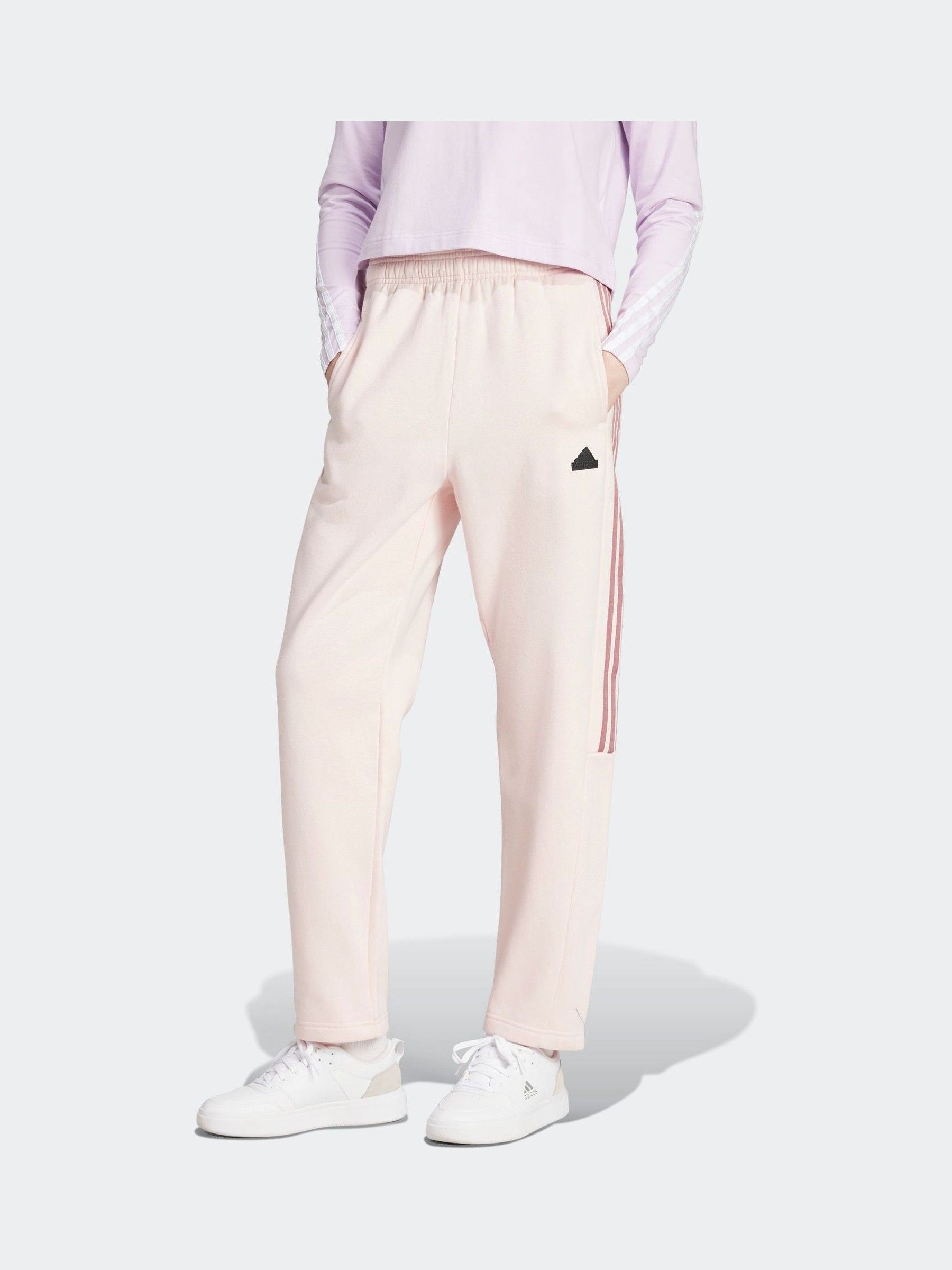 Adidas joggers pink discount