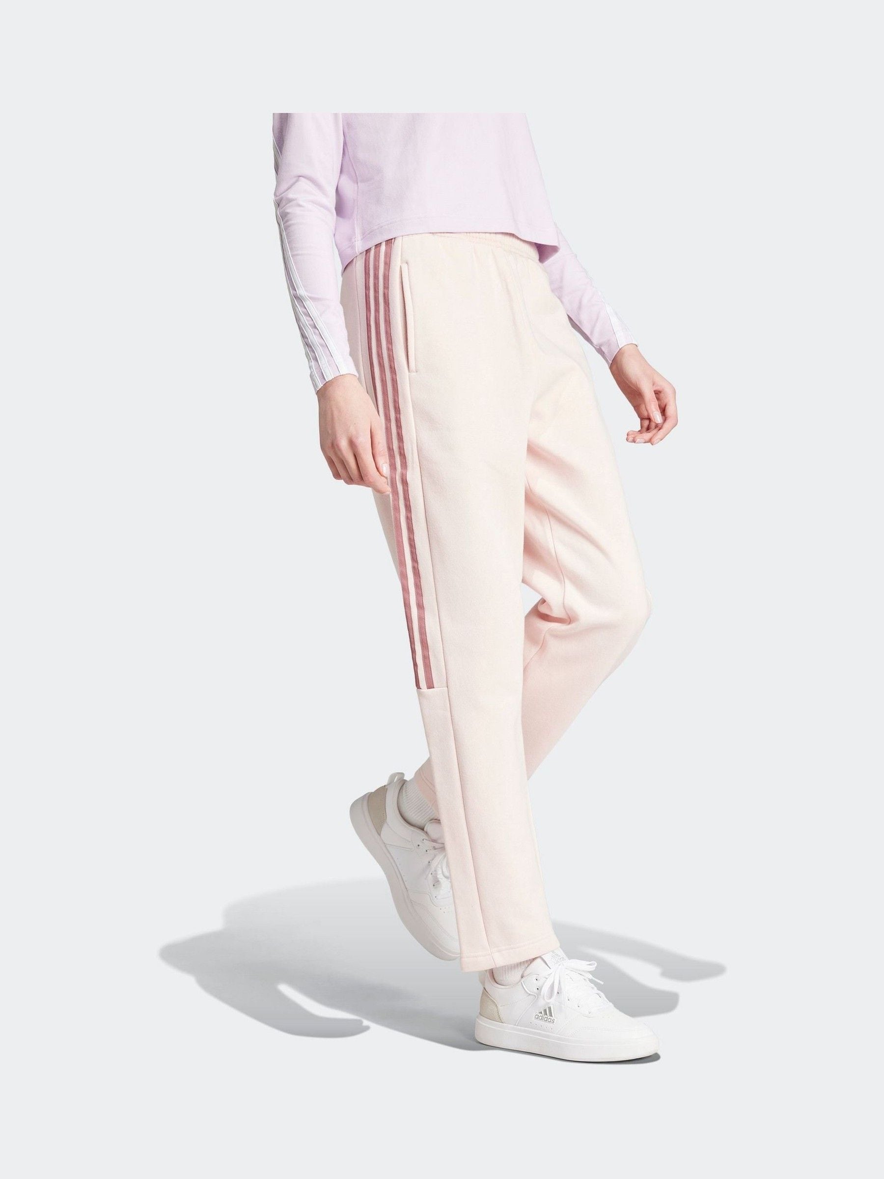 Pink adidas joggers best sale