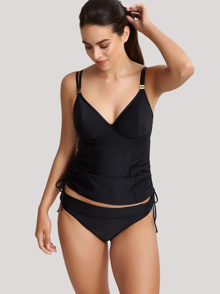 Panache Black Anya Riva Balconnet Tankini - Image 2 of 4 Panache Black Anya Riva Balconnet Tankini - Image 2 of 4