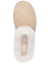 EMU Australia Cream Sheepskin Lined Suede Slippers - Image 4 of 7