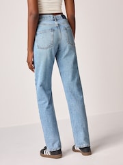 Mid Blue Rigid Straight Leg Jeans - Image 3 of 7