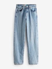 Mid Blue Rigid Straight Leg Jeans - Image 6 of 7
