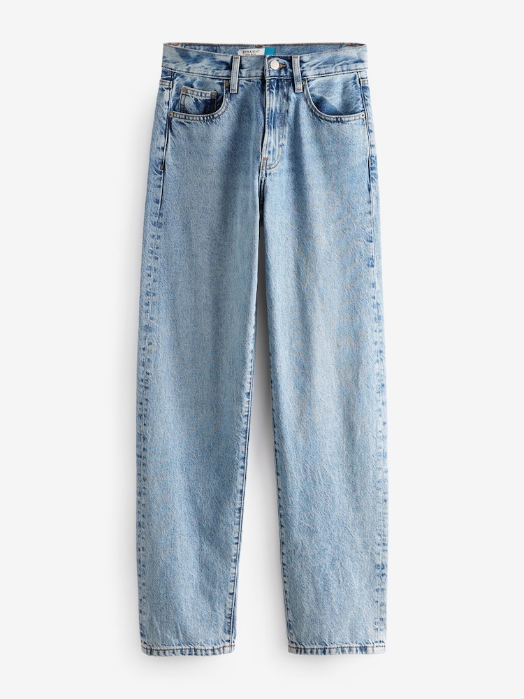 Mittelblau - Gerade geschnittene Jeans - Image 6 of 7
