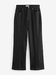Black Wide Leg Hourglass Jeans - Image 6 of 7