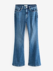 Dark Blue Hourglass Supersoft Flared Jeans - Image 5 of 6