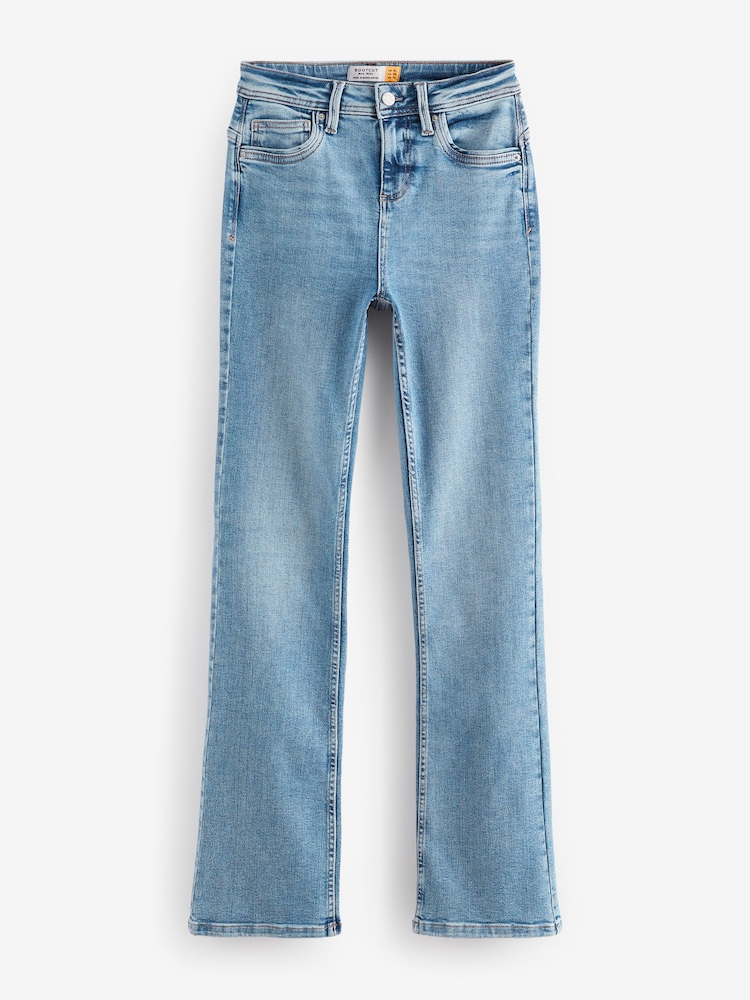 Authentic Mid Blue - Supermiękkie dżinsy z rozszerzanymi nogawkami - Image 8 of 9
