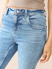 Denim Mid Blue Supersoft Skinny Hourglass Jeans - Image 4 of 7