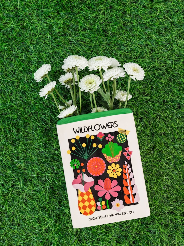 ban.do Wildflower Seeds Wildflower Seeds Vase - Image 1 of 4 ban.do Wildflower Seeds Wildflower Seeds Vase - Image 1 of 4