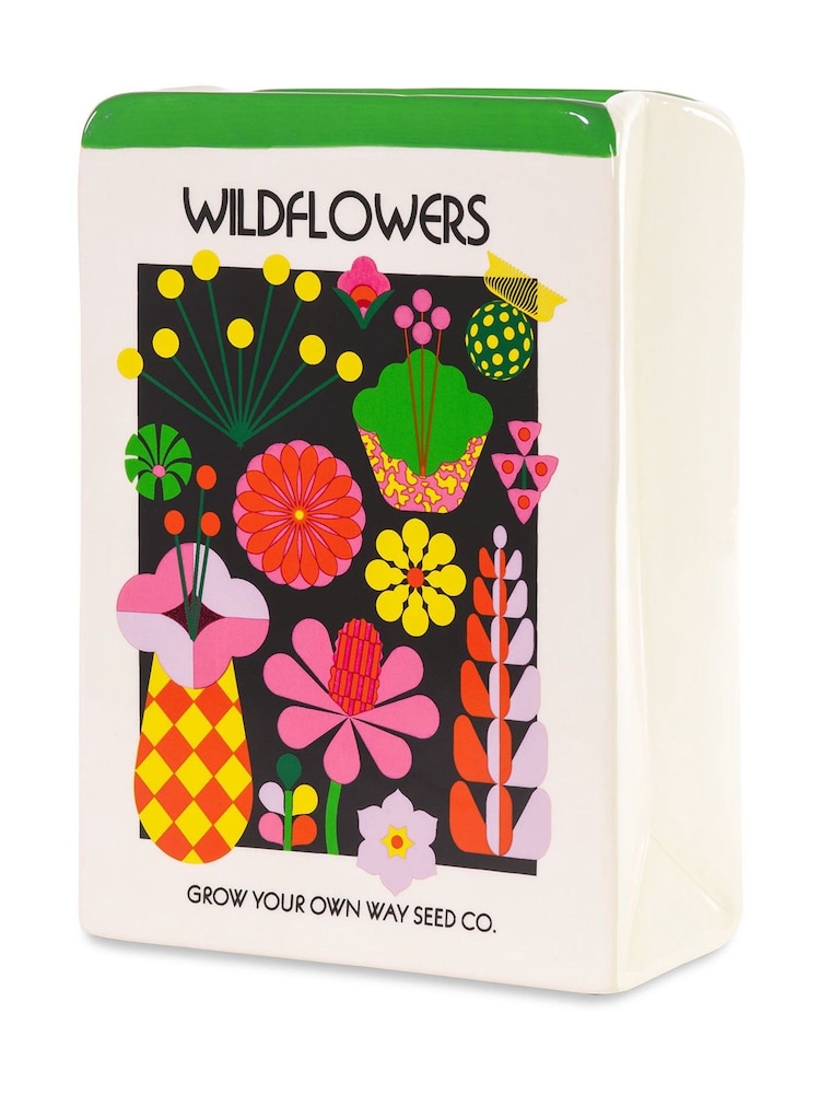ban.do Wildflower Seeds Wildflower Seeds Vase - Image 4 of 4 ban.do Wildflower Seeds Wildflower Seeds Vase - Image 4 of 4