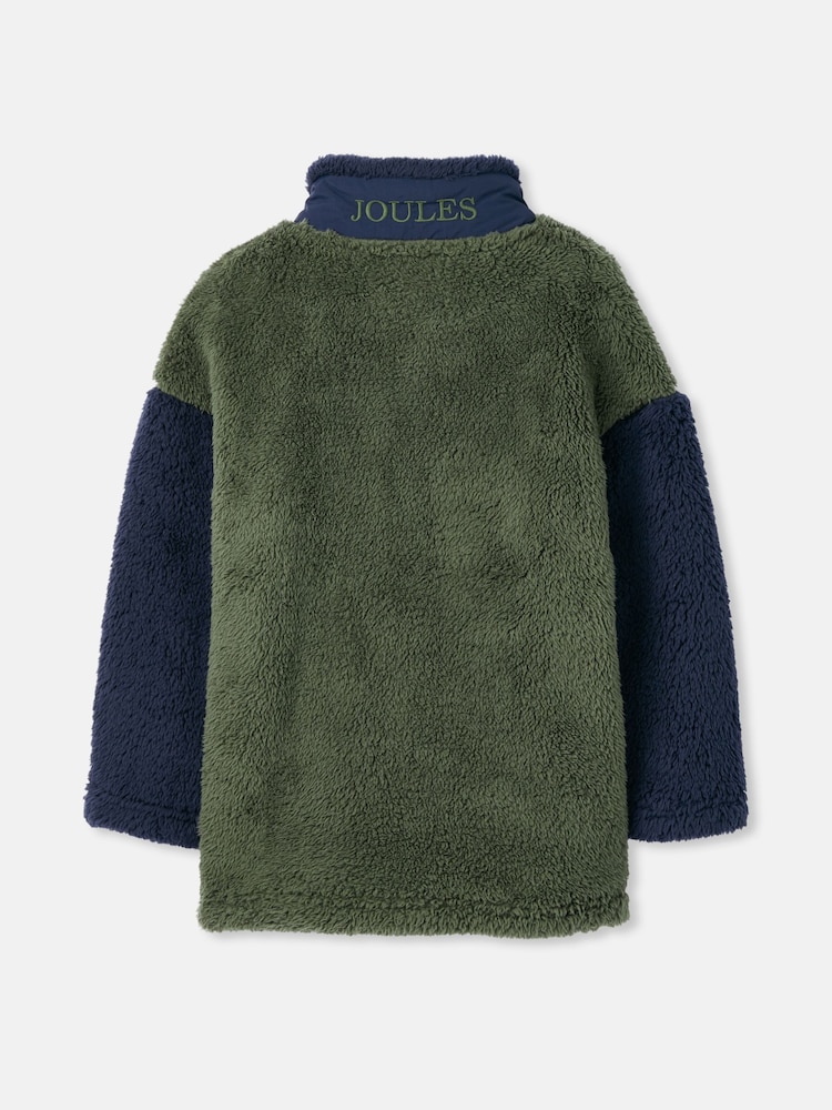 Joules Always Cosy fleece met korte rits voor jongens - Image 2 of 5