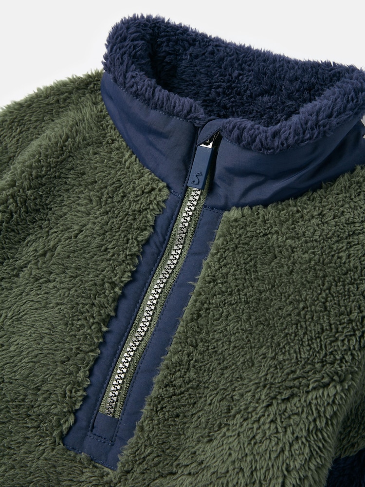 Polaire Always Cosy Borg Half Zip de Joules Garçons - Image 3 of 5
