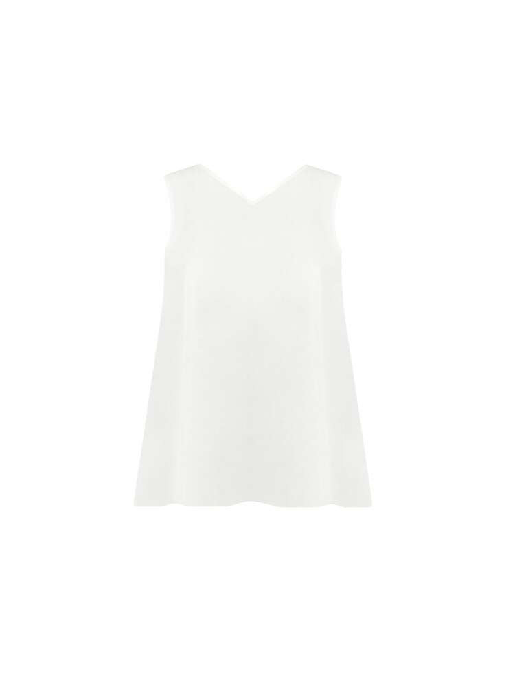 Live Unlimited White Curve Satin Vest Top - Image 4 of 4