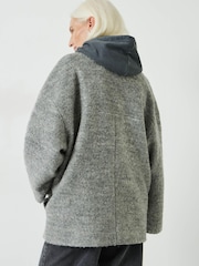 Hush Grey Kai Cocoon Toggle Jacket - Image 2 of 5