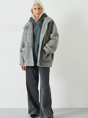 Hush Grey Kai Cocoon Toggle Jacket - Image 3 of 5