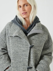 Hush Grey Kai Cocoon Toggle Jacket - Image 4 of 5