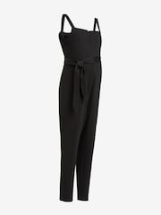 Seraphine Jersey Black Maternity Dungarees - Image 7 of 7