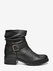 Schwarz - Forever Comfort Stiefel mit Schnallenriemen - Bild 3 von 6