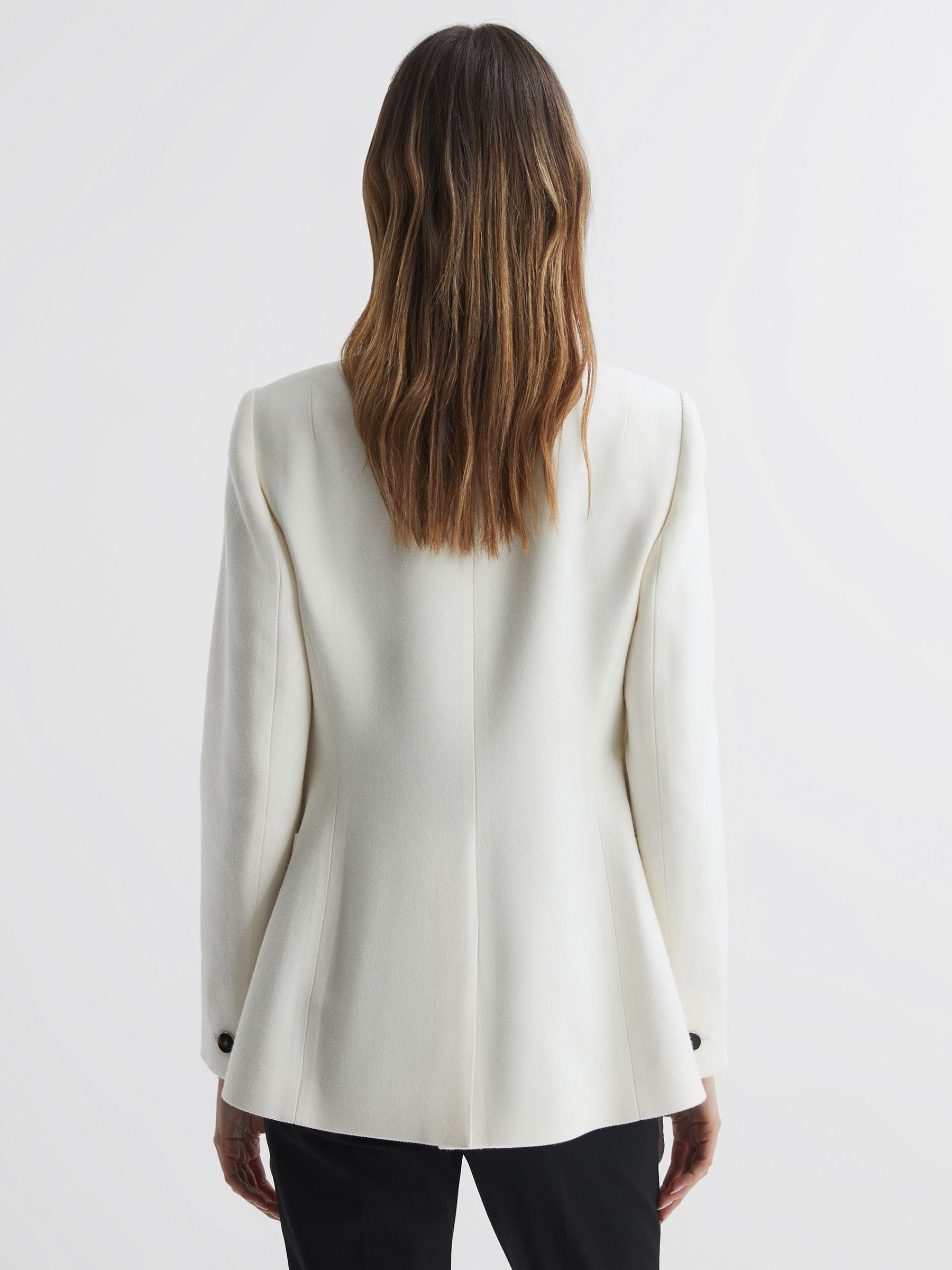 2024年秋冬新作 Double Larsson White Reiss Buy Breasted from Blazer Twill トップス