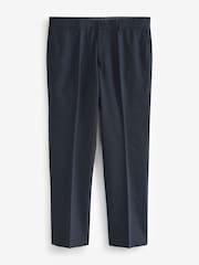 Marineblau/blau - Reguläre Passform - Elegante, strukturierte Hose - Bild 5 von 9